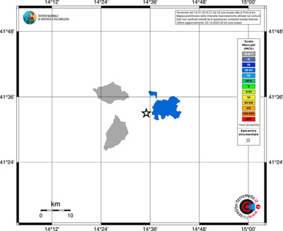 Mappa MCS - territori comuni