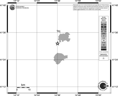 Mappa MCS - territori comuni