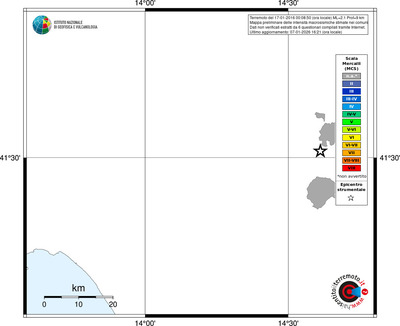 Mappa MCS - territori comuni