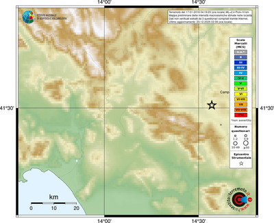 Mappa MCS - località
