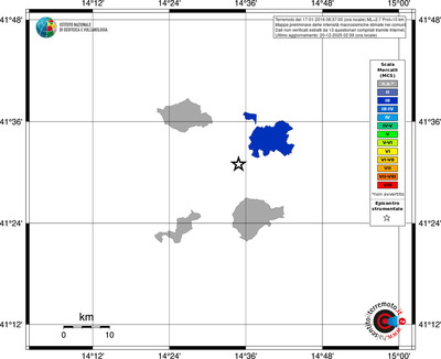 Mappa MCS - territori comuni