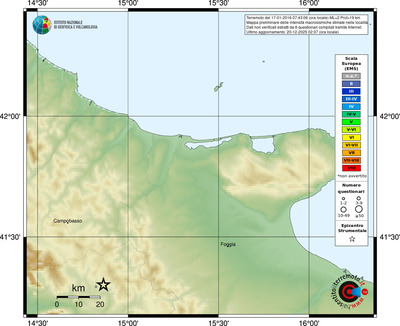 Mappa EMS - località