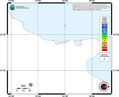 Mappa EMS - territori località