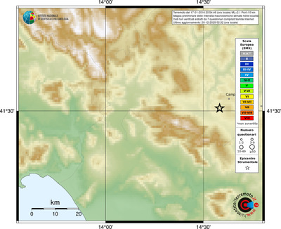 Mappa EMS - località