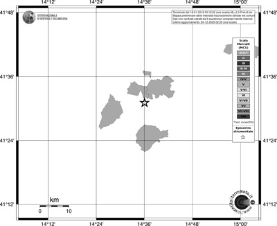 Mappa MCS - territori comuni