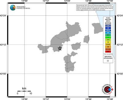 Mappa MCS - territori comuni