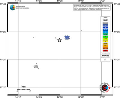 Mappa MCS - territori località