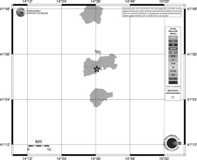 Mappa MCS - territori comuni