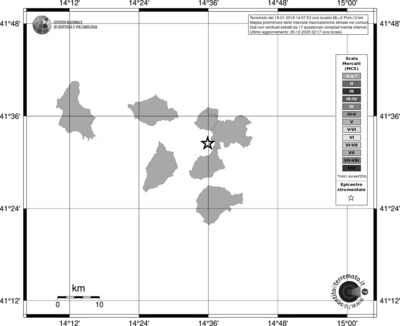 Mappa MCS - territori comuni