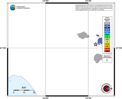 Mappa MCS - territori comuni