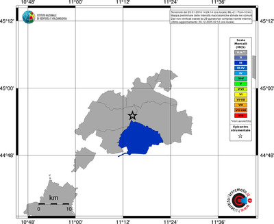 Mappa MCS - territori comuni