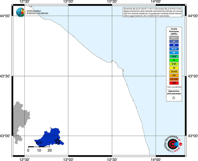 Mappa EMS - territori comuni