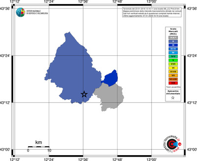 Mappa MCS - territori comuni