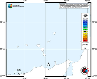 Mappa EMS - territori località