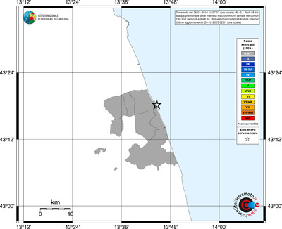 Mappa MCS - territori comuni