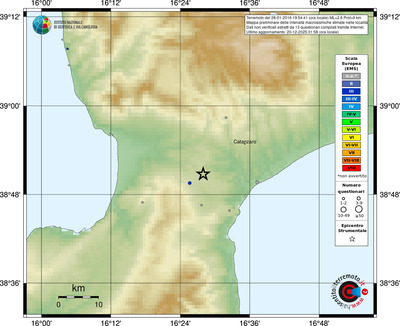 Mappa EMS - località
