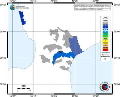 Mappa MCS - territori comuni