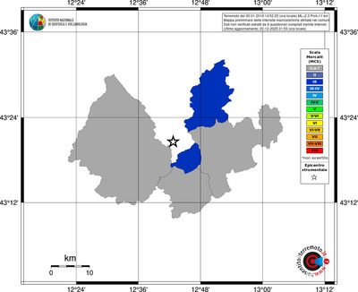 Mappa MCS - territori comuni