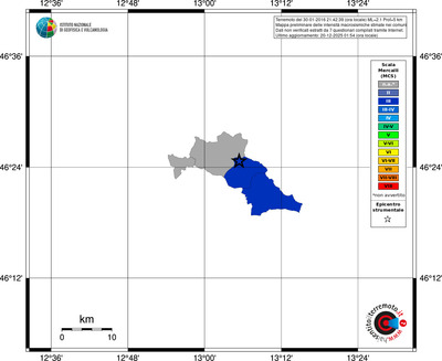 Mappa MCS - territori comuni