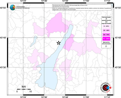 Mappa territorio comunale con almeno 3 questionari