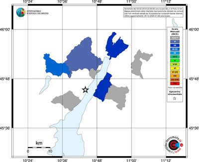 Mappa MCS - territori comuni