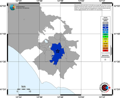 Mappa EMS - territori comuni