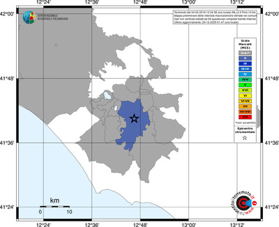 Mappa MCS - territori comuni