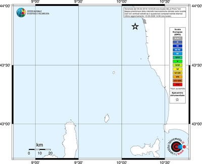 Mappa EMS - territori località