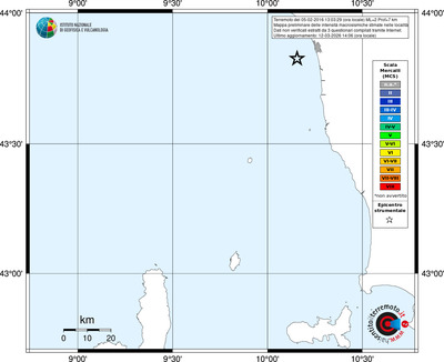 Mappa MCS - territori località