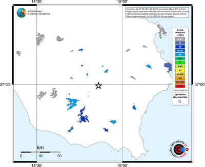 Mappa MCS - territori località