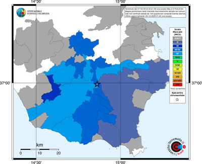 Mappa MCS - territori comuni