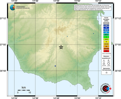 Mappa EMS - località