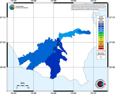 Mappa MCS - territori comuni