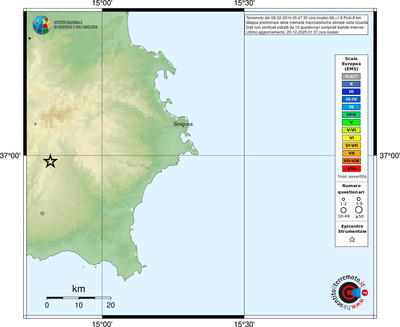 Mappa EMS - località