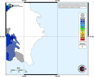 Mappa MCS - territori comuni