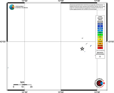 Mappa MCS - territori località