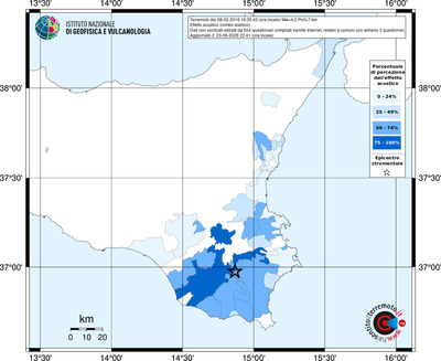 Mappa territorio comunale con almeno 3 questionari