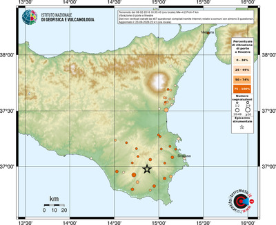 Mappa comuni con almeno 3 questionari