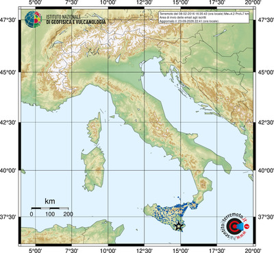 Area di invio delle email agli iscritti