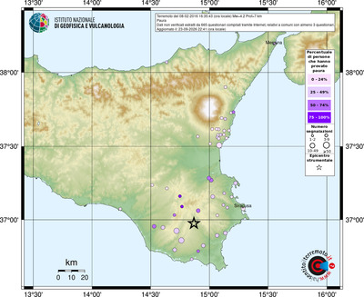 Mappa comuni con almeno 3 questionari