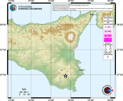 Mappa comuni con almeno 3 questionari