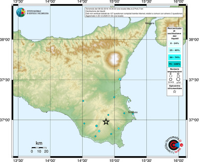 Mappa comuni con almeno 3 questionari
