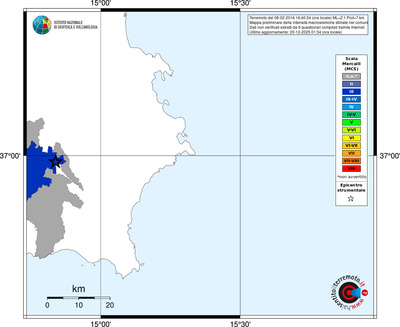 Mappa MCS - territori comuni
