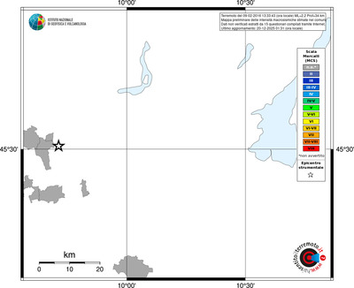 Mappa MCS - territori comuni