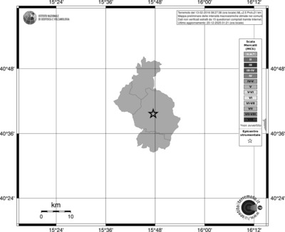 Mappa MCS - territori comuni
