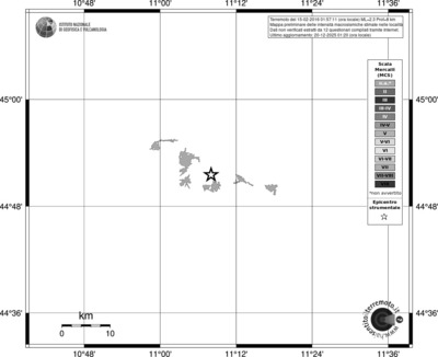 Mappa MCS - territori località