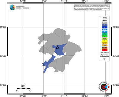 Mappa MCS - territori comuni