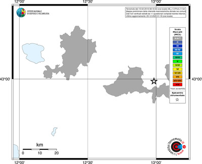 Mappa MCS - territori comuni