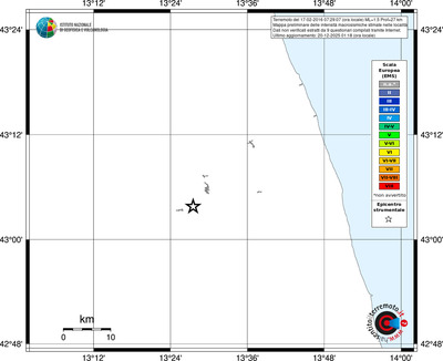 Mappa EMS - territori località