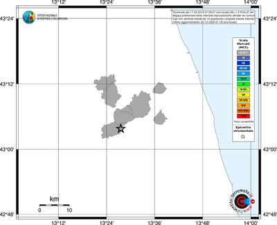 Mappa MCS - territori comuni